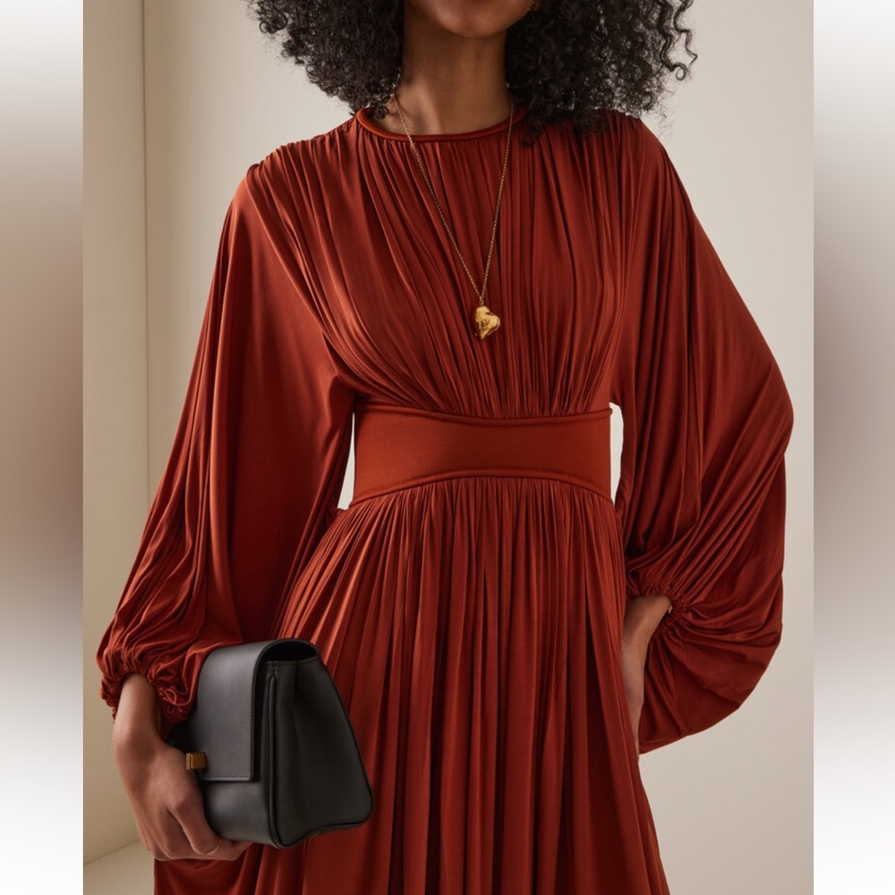 Zimmermann
Illuminate Batwing Chiffon Maxi Dress